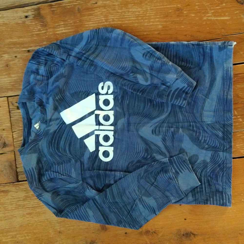 Boys Adidas long sleeve tee